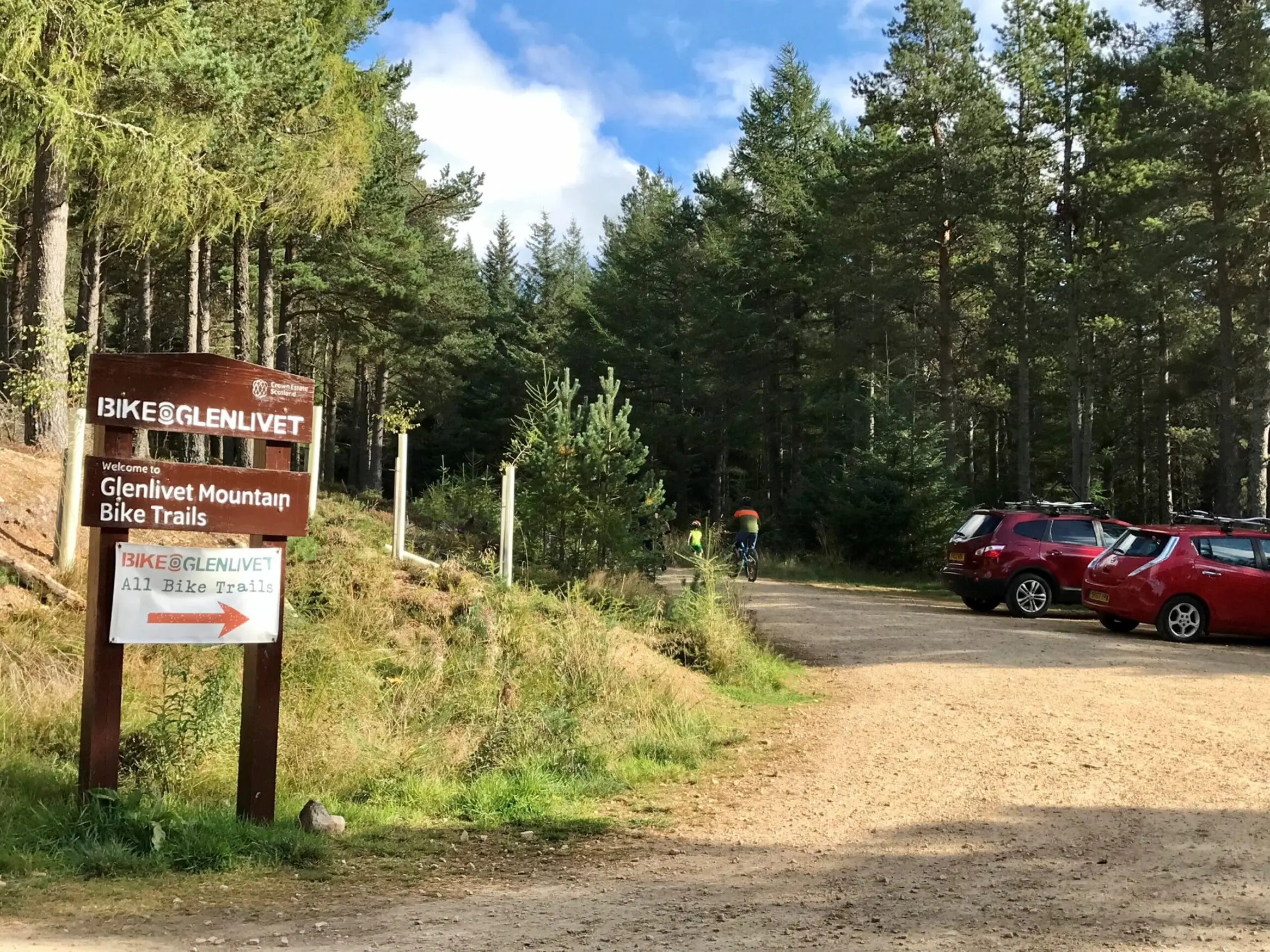 cycling and Bike Glenlivet