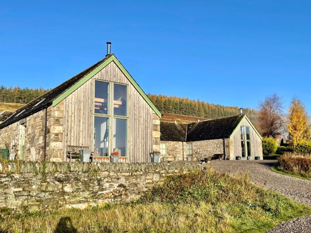 Balneden Steading from outside